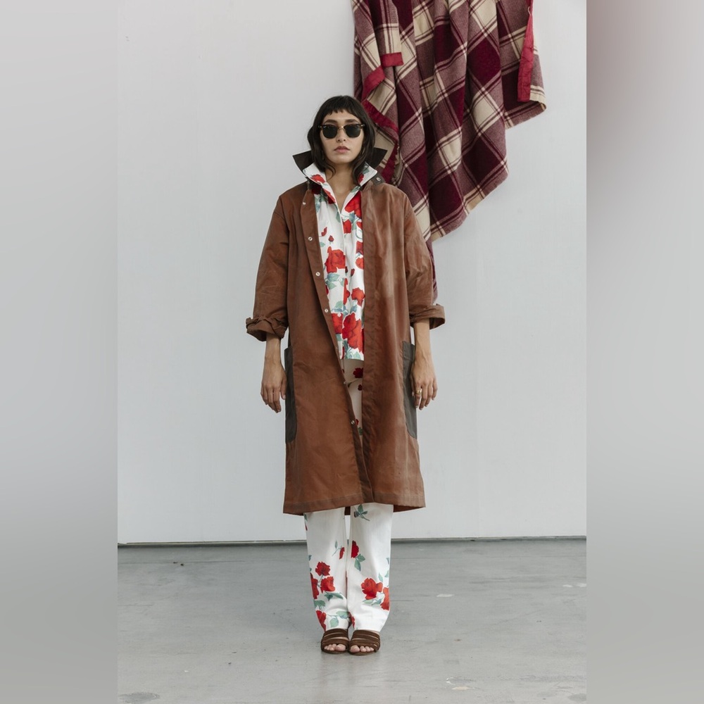 Carleen Harris Waxed Canvas Duster
